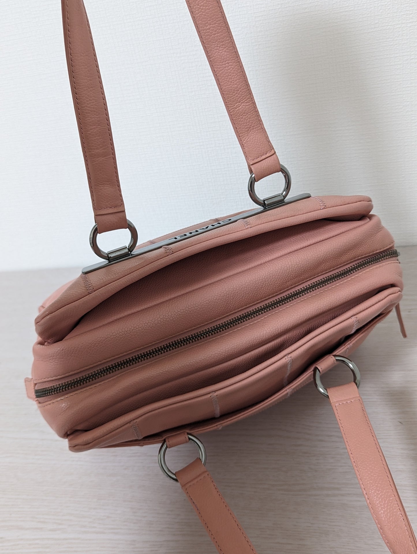 Classic Quilted Caviar Small