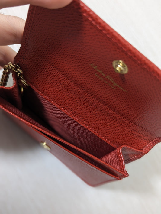 Ferragamo Card Case w/ Key Ring