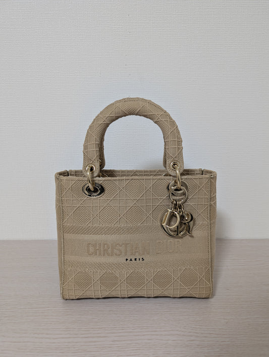 Lady Dior Canvas Small
