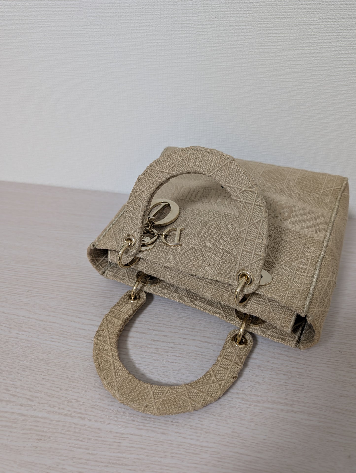 Lady Dior Canvas Small