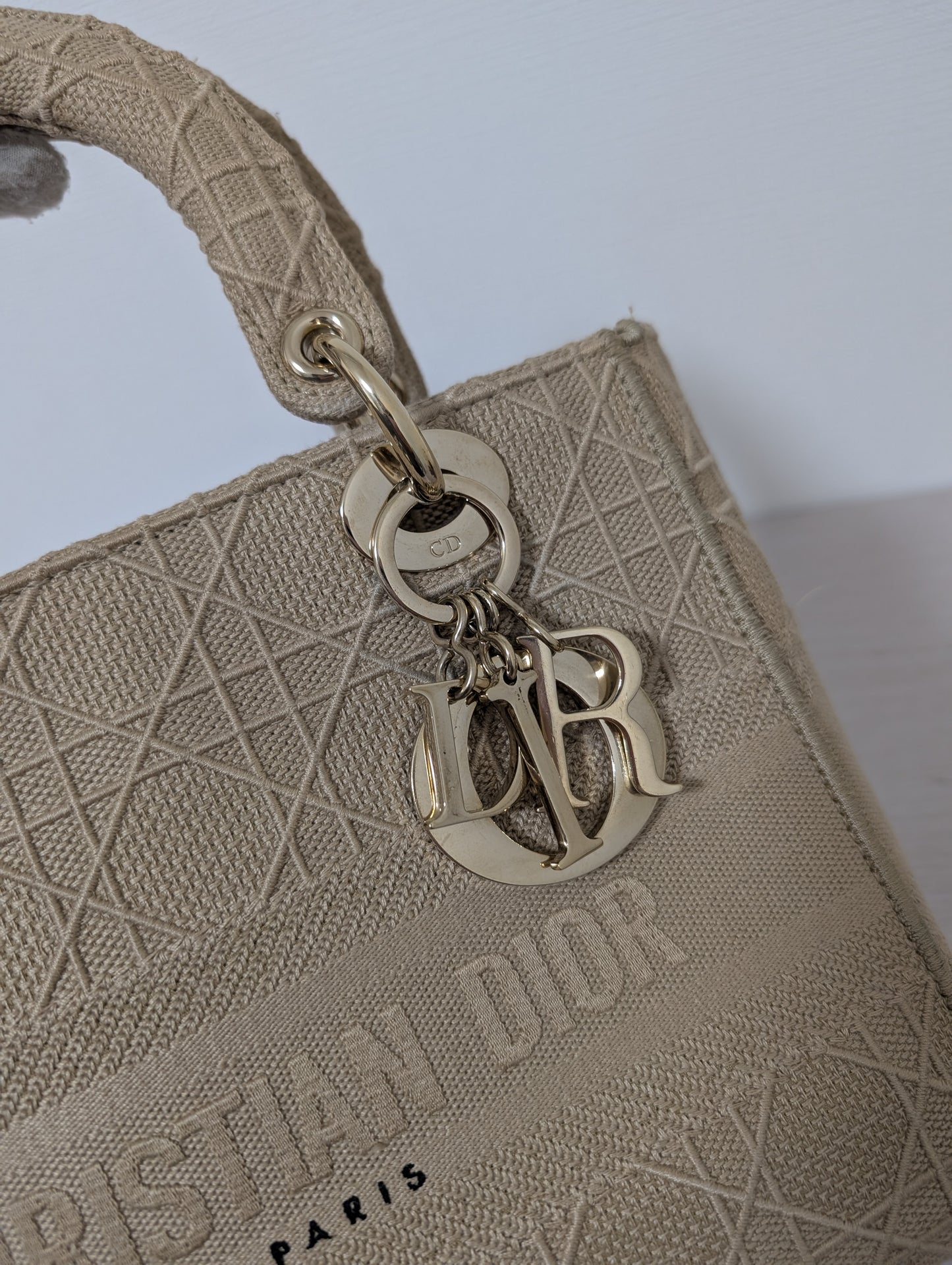 Lady Dior Canvas Small
