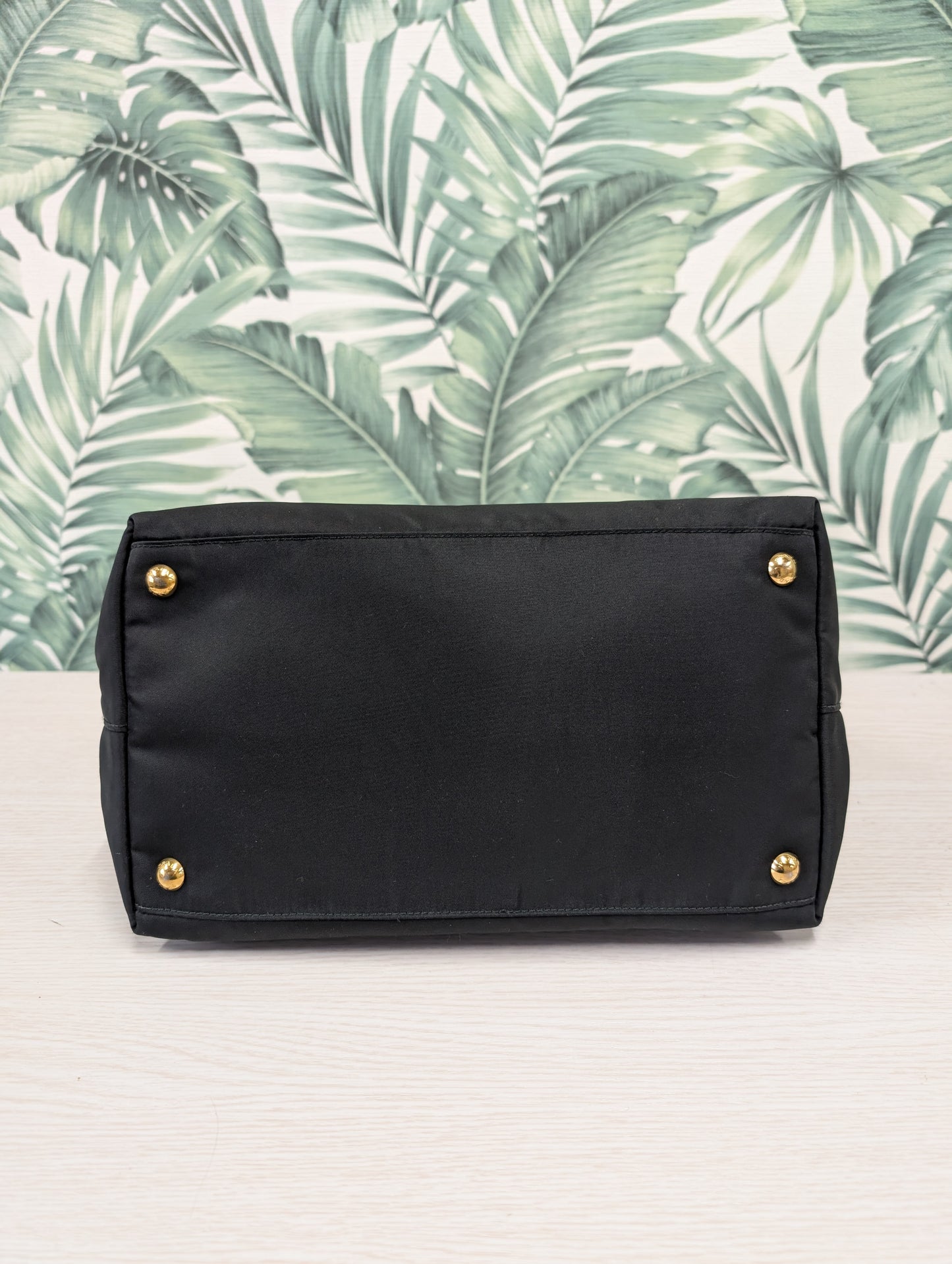 Nylon Convertible Flap Tote Large