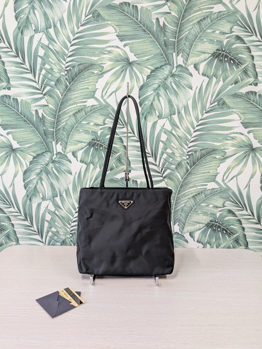 Vintage Nylon Tote Small