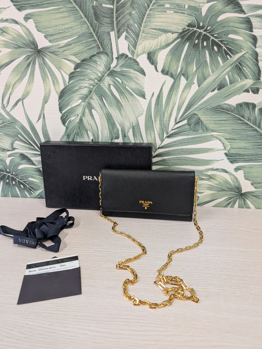 Saffiano Walleton Chain