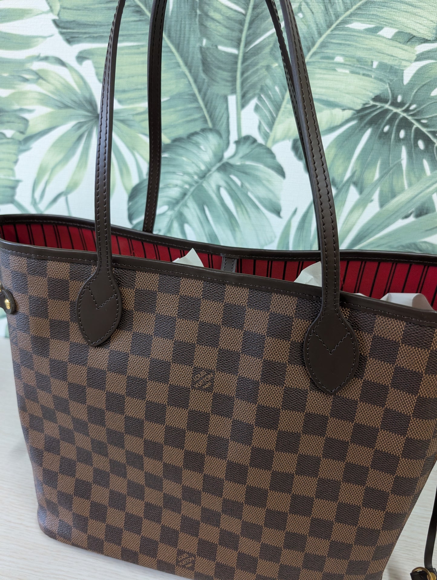 Neverfull Damier Ebene MM