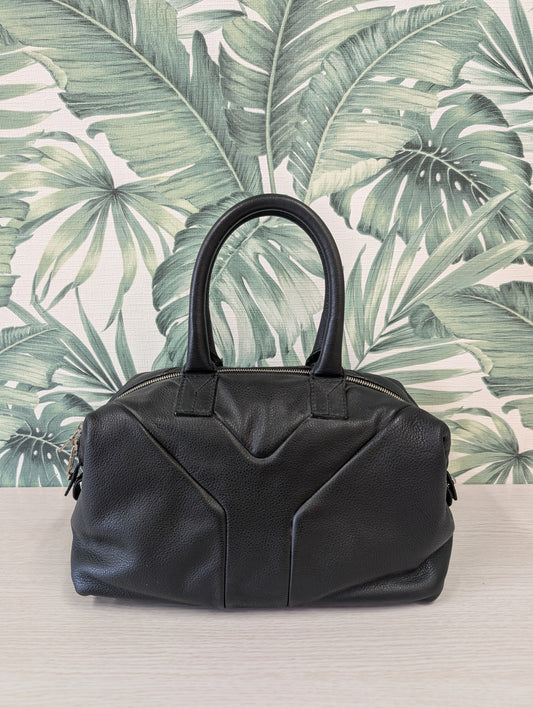 Easy Leather Y Ligne Boston Bag