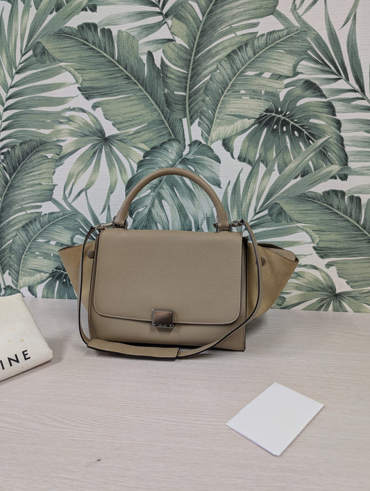 Drummed Leather Trapeze Small