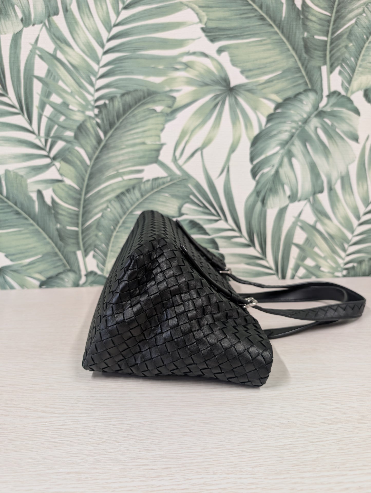 Intrecciato Cesta Tote Bag Small