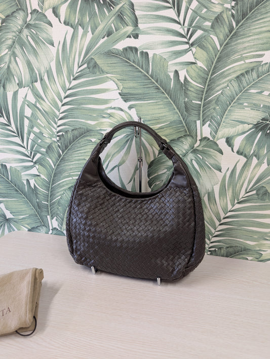 Intrecciato Campana Leather Small