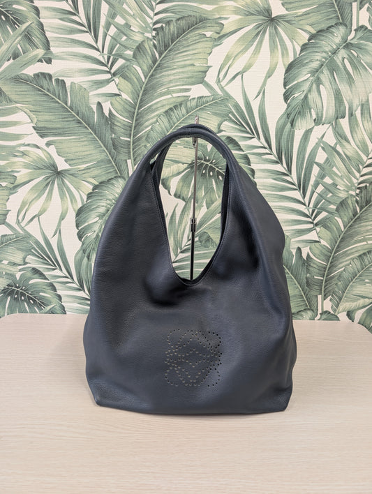 Vintage Dunas Leather Hobo