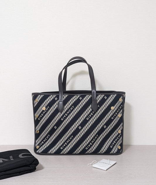 Canvas Jacquard Bond Tote Medium
