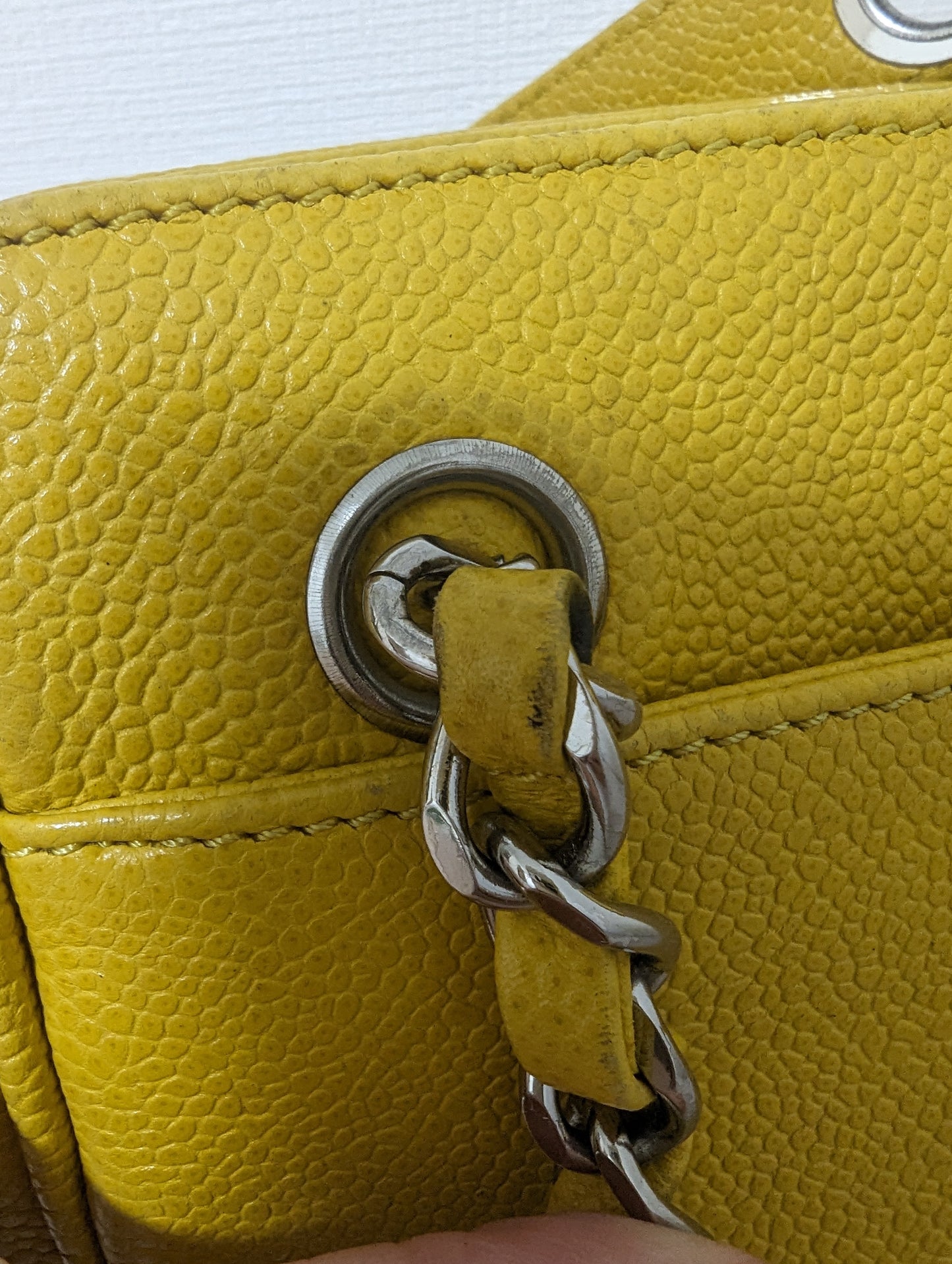 Vintage Classic Caviar Tote Small