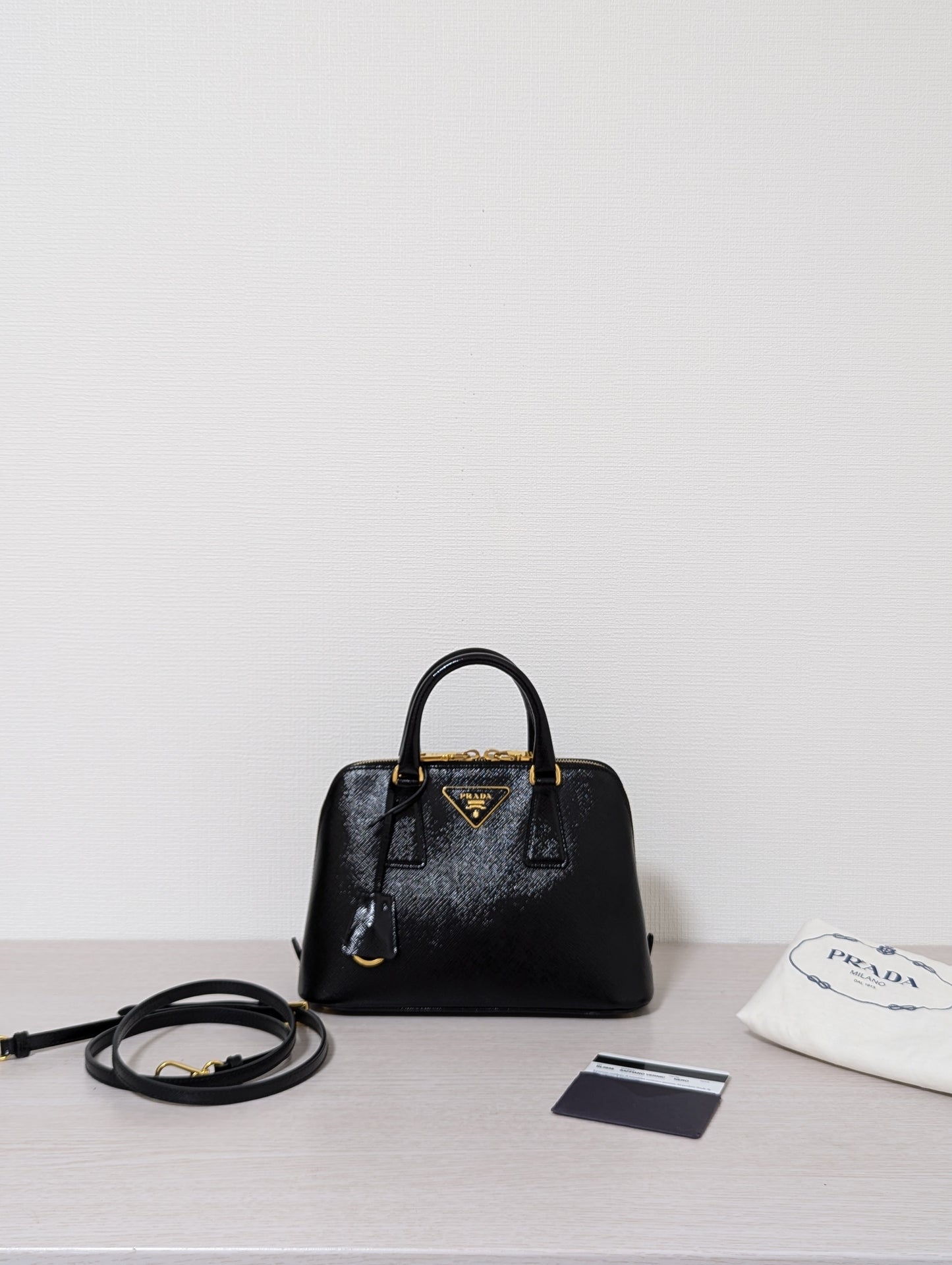 Saffiano Vernice Promenade Small