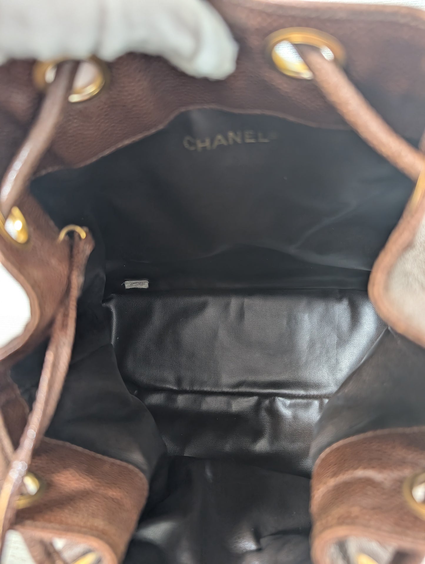 Vintage Caviar Bucket Triple CC