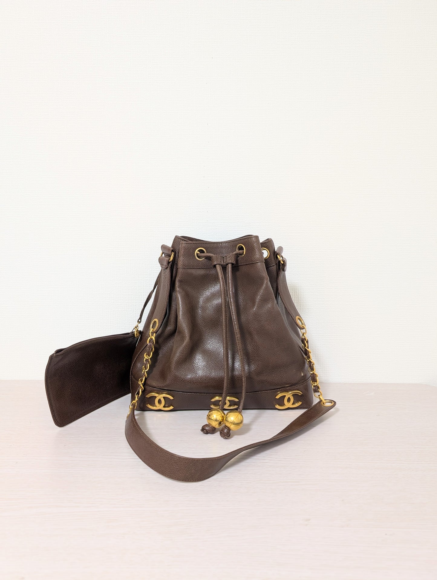 Vintage Caviar Bucket Triple CC