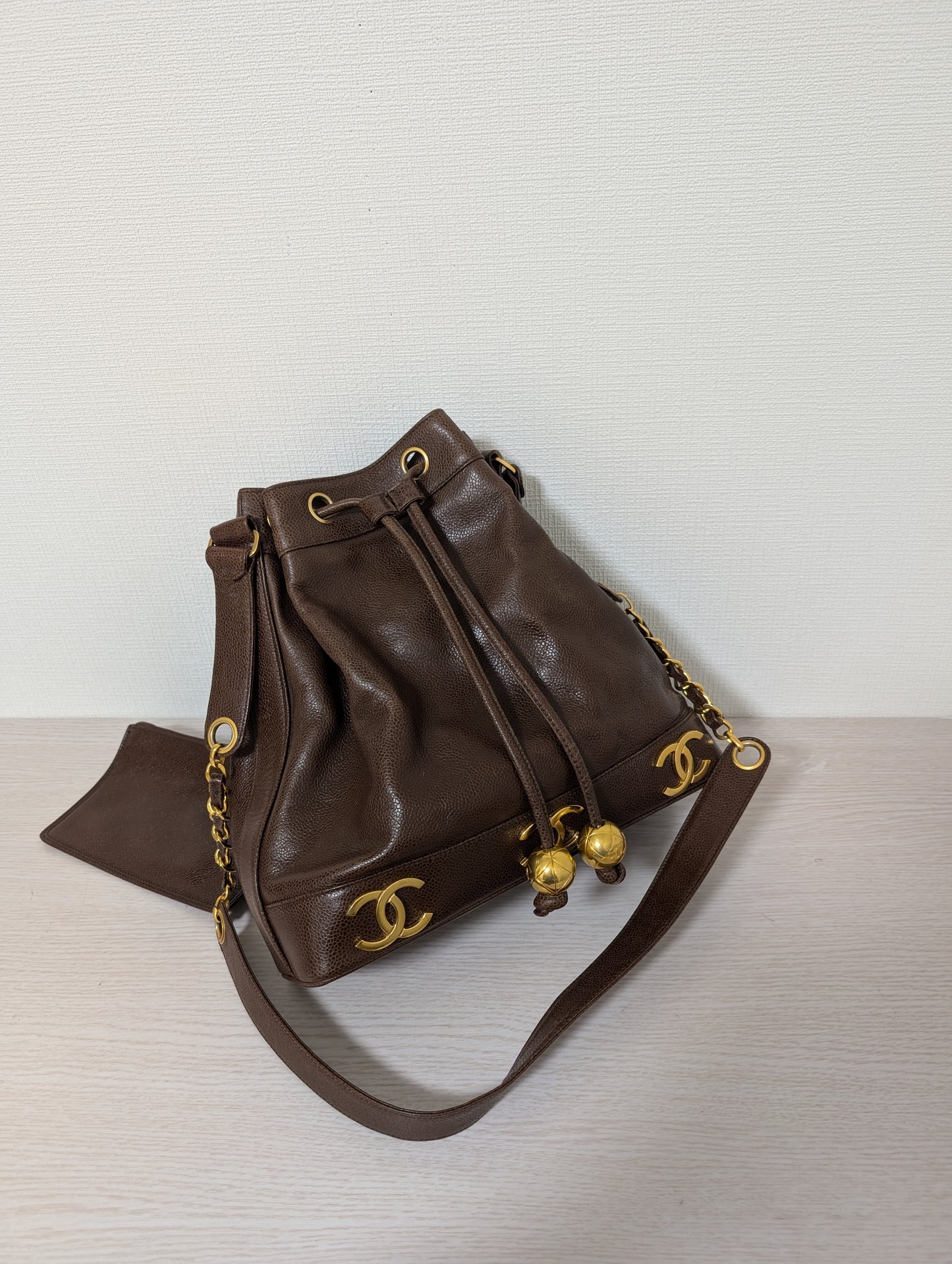 Vintage Caviar Bucket Triple CC