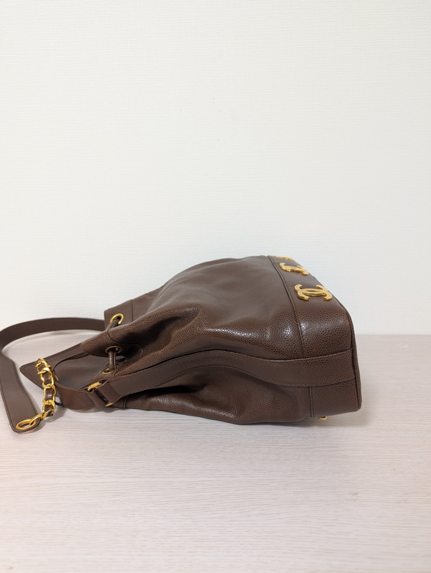 Vintage Caviar Bucket Triple CC