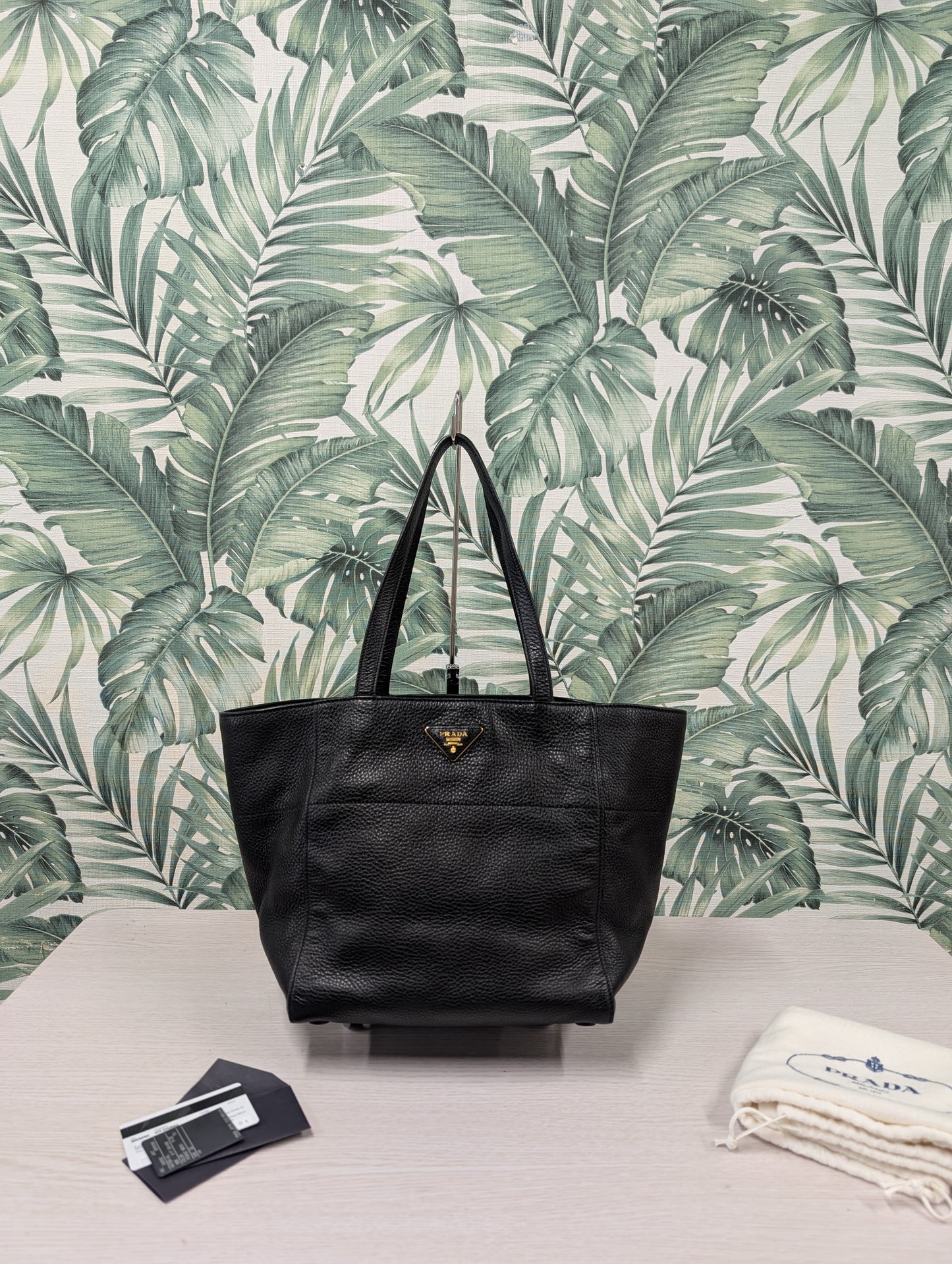 Trapeze Leather Tote