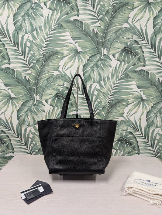 Trapeze Leather Tote