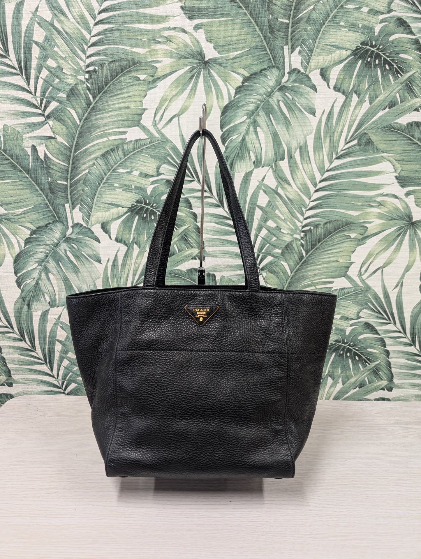 Trapeze Leather Tote