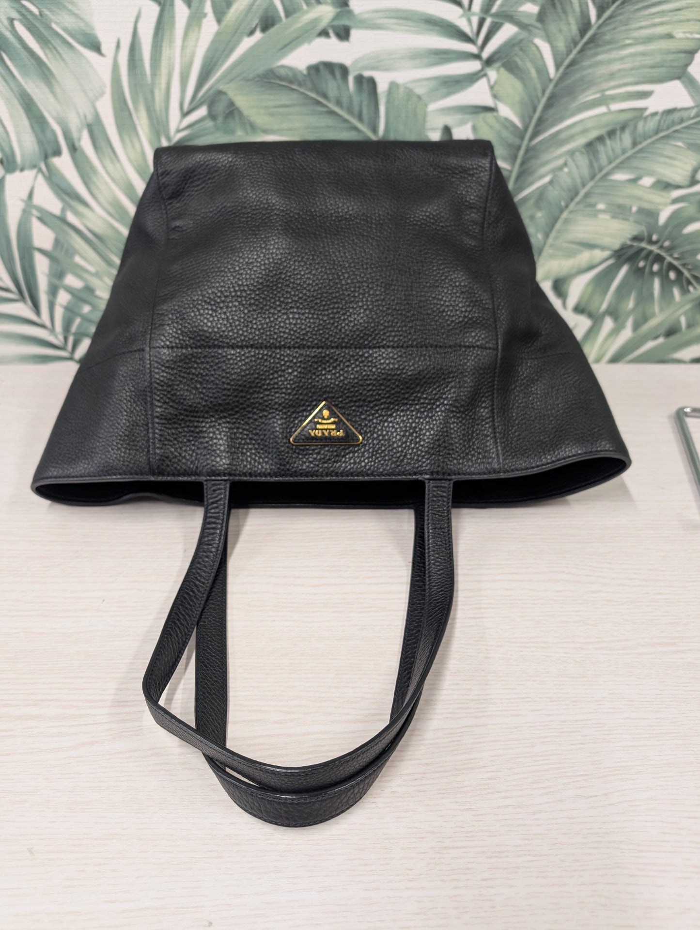 Trapeze Leather Tote