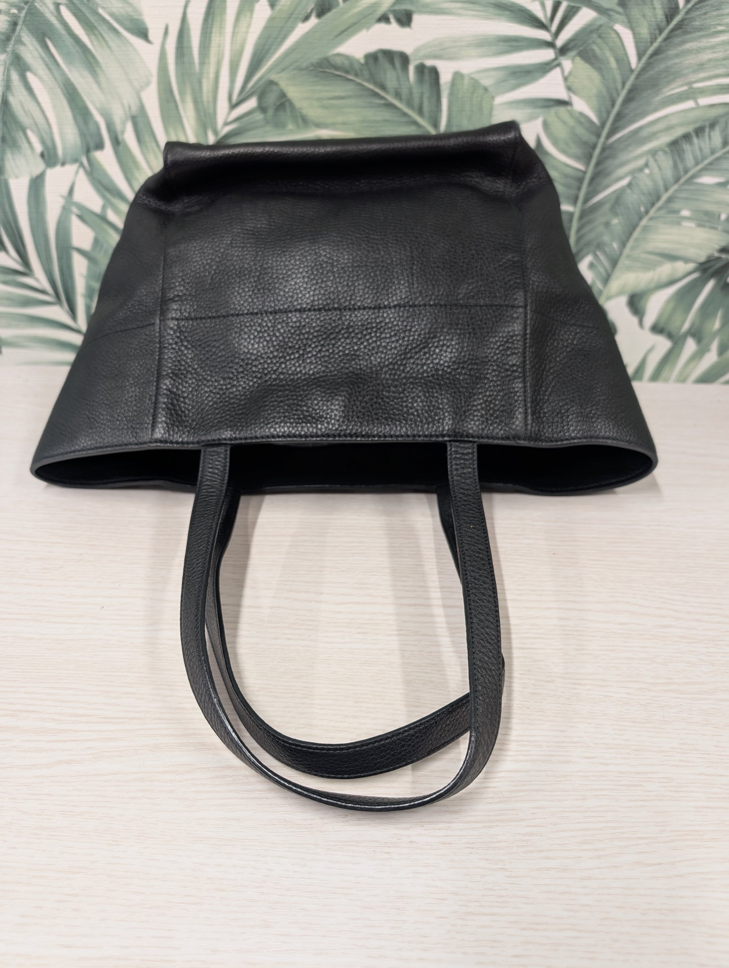 Trapeze Leather Tote
