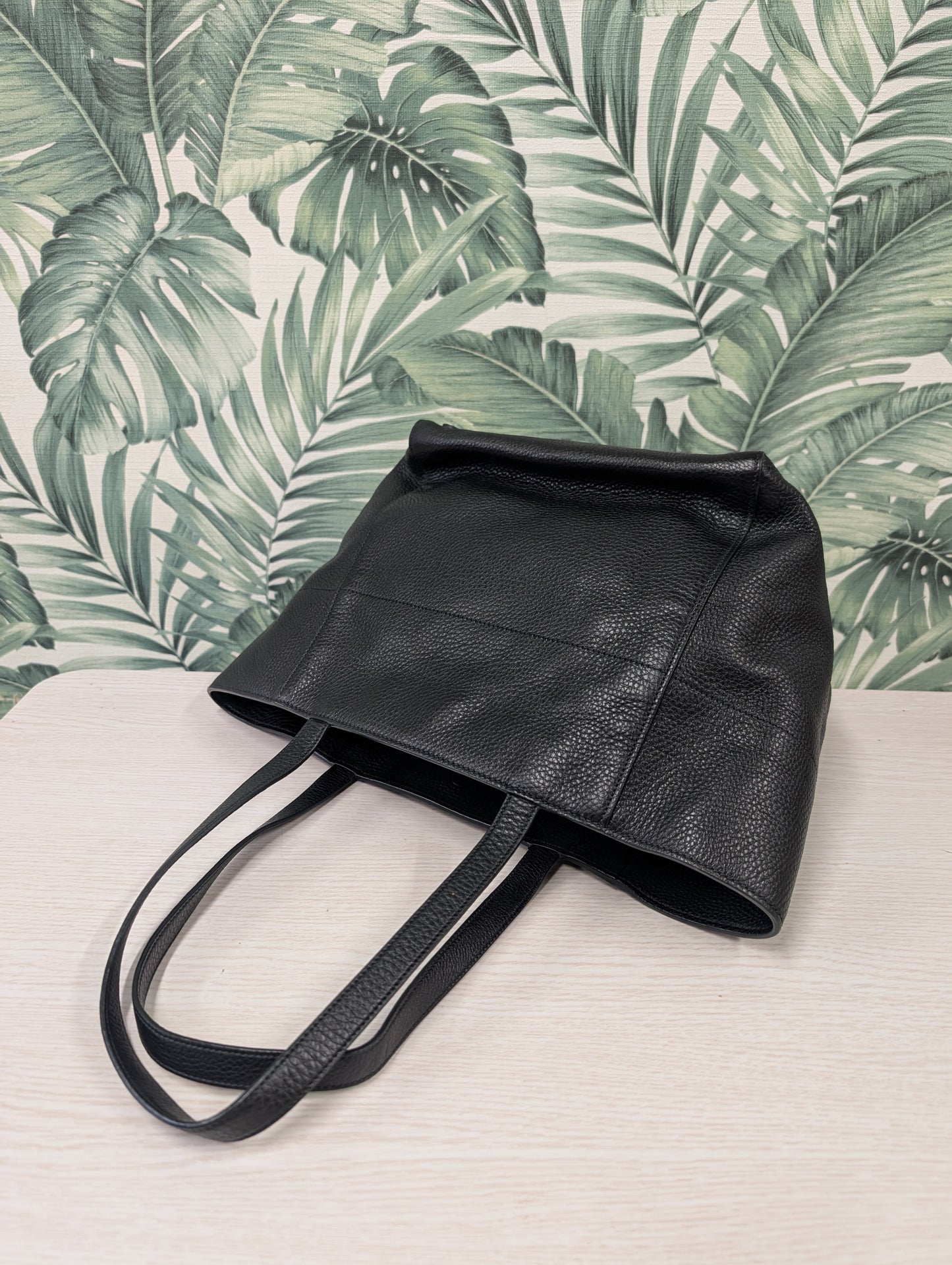 Trapeze Leather Tote