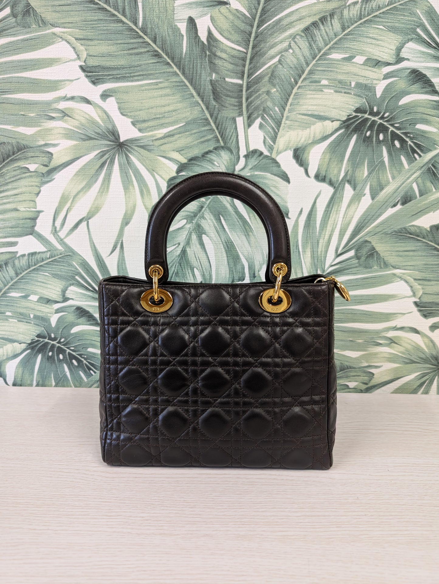 Vintage Lady Dior Lambskin Medium
