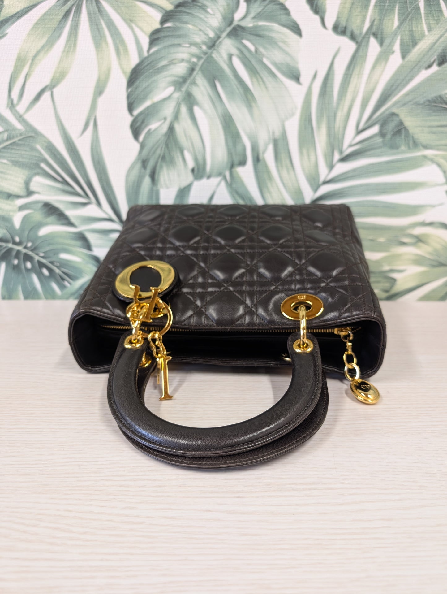 Vintage Lady Dior Lambskin Medium