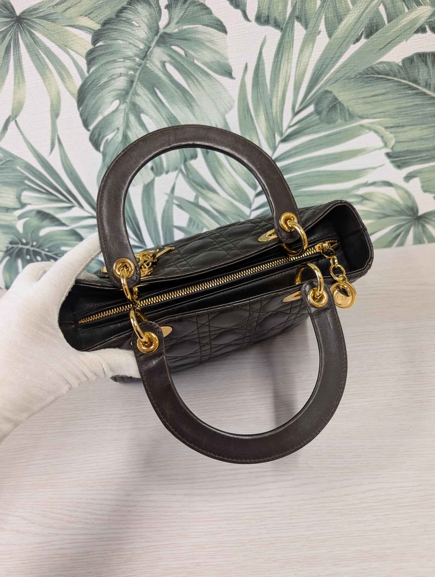 Vintage Lady Dior Lambskin Medium