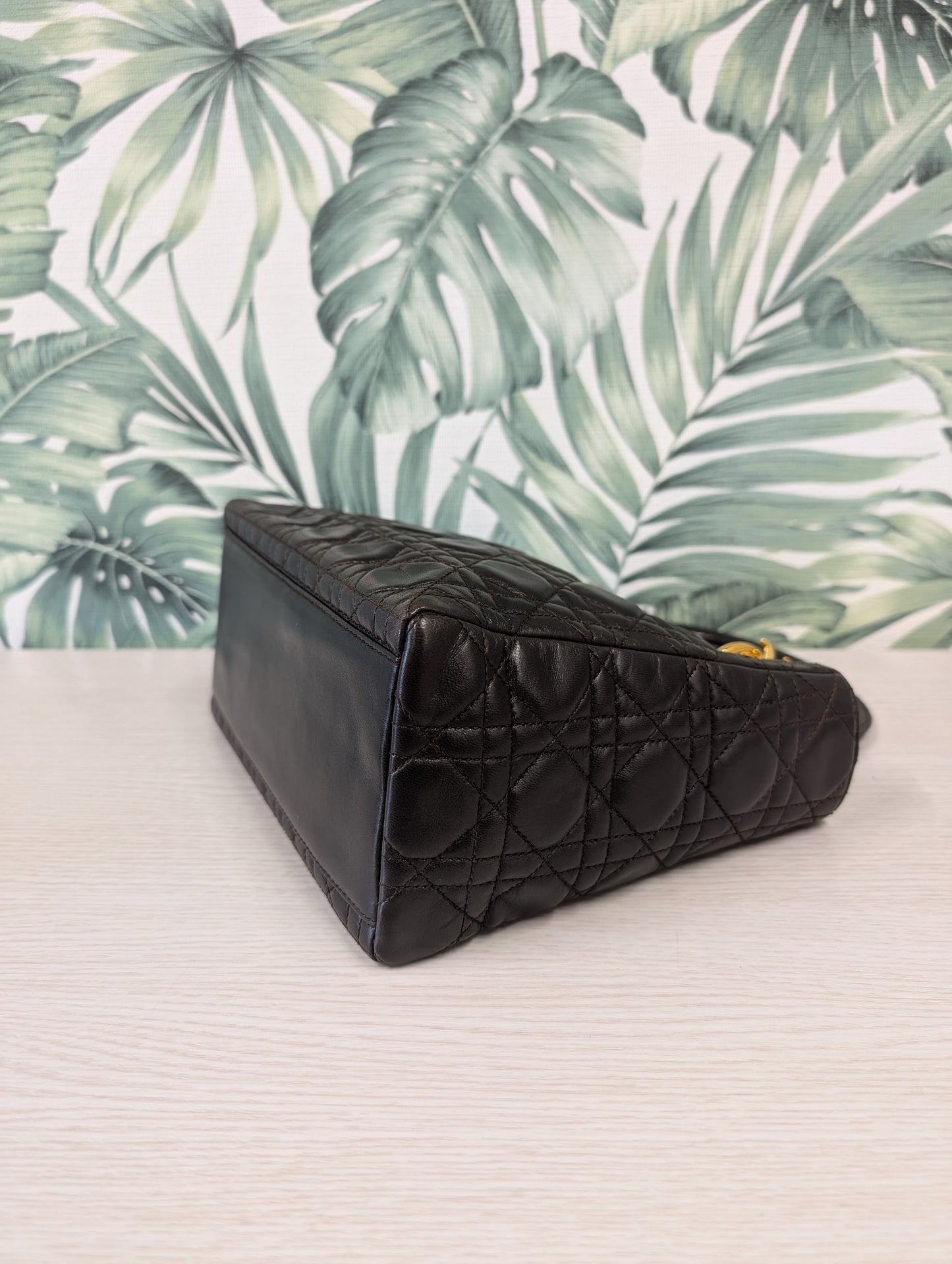 Vintage Lady Dior Lambskin Medium