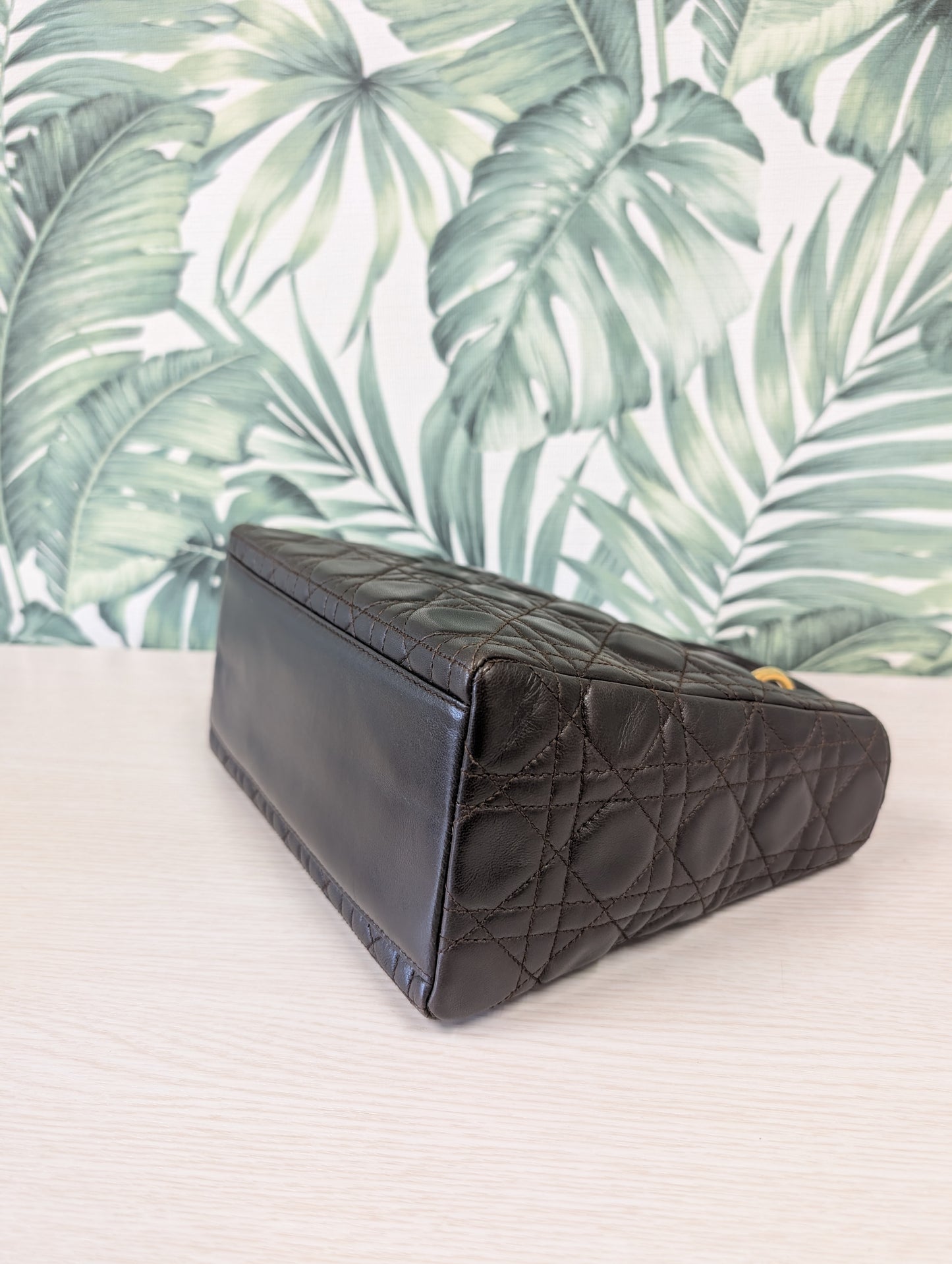 Vintage Lady Dior Lambskin Medium