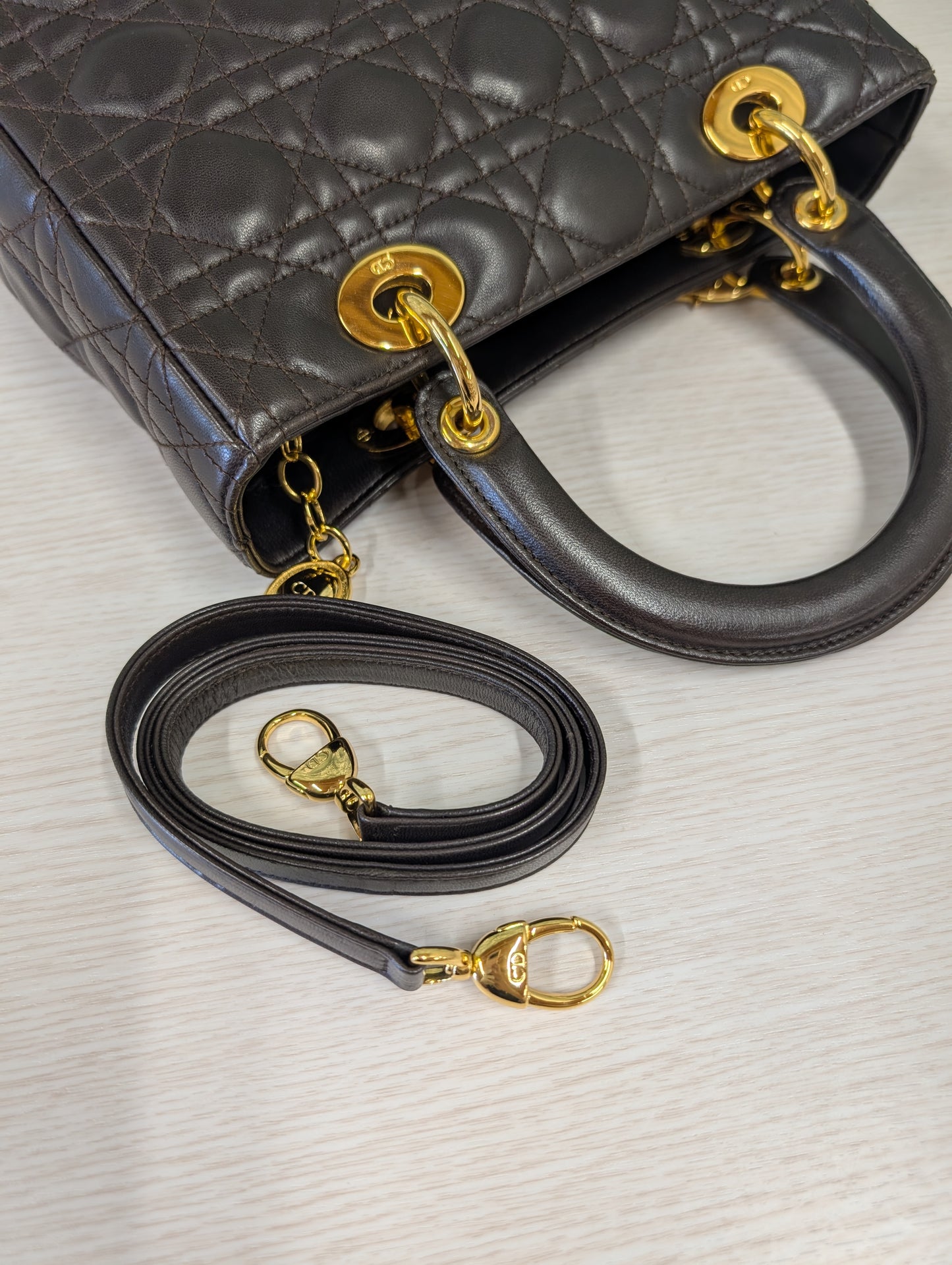 Vintage Lady Dior Lambskin Medium