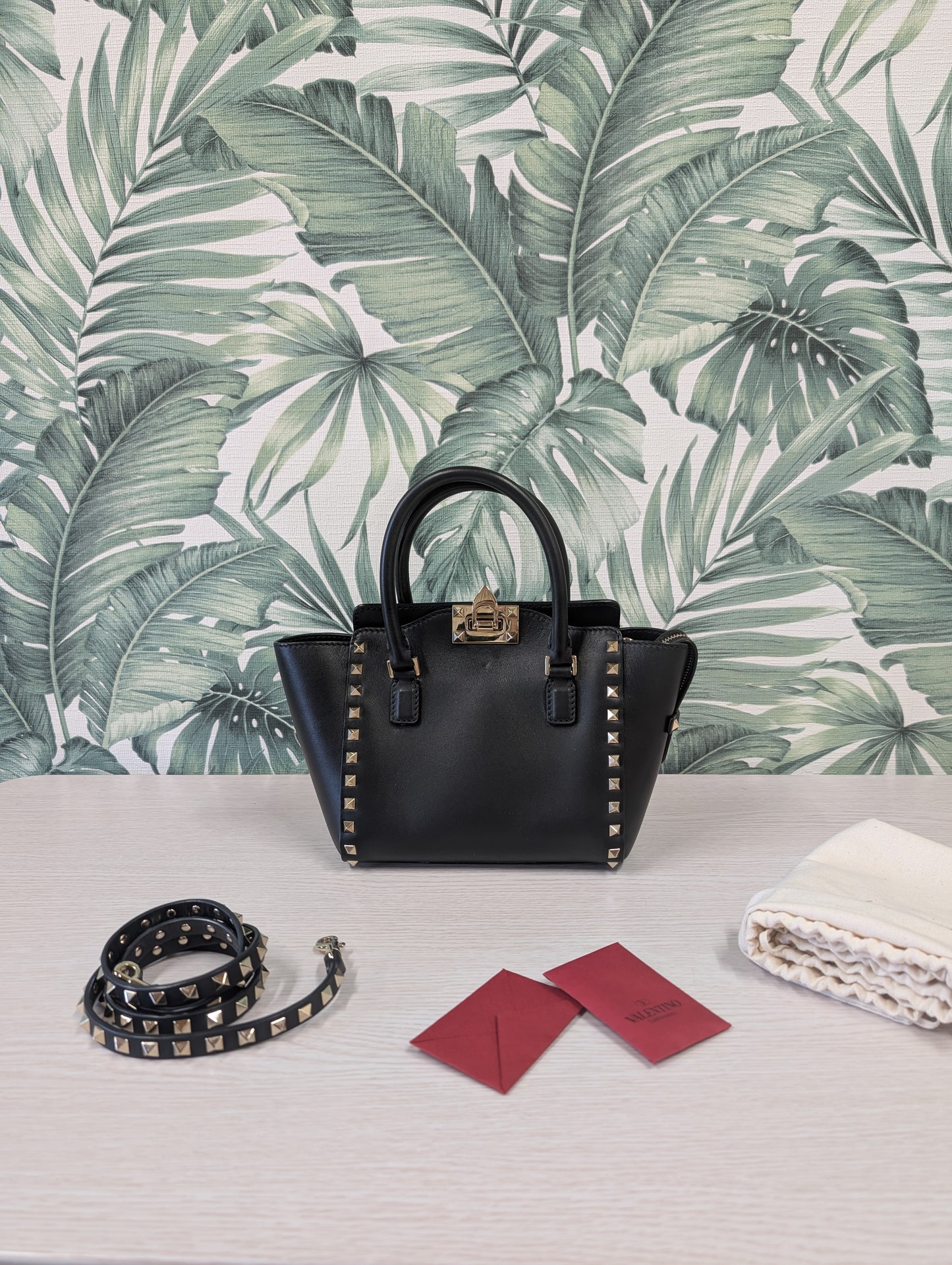 Rockstud Pagoda Tote