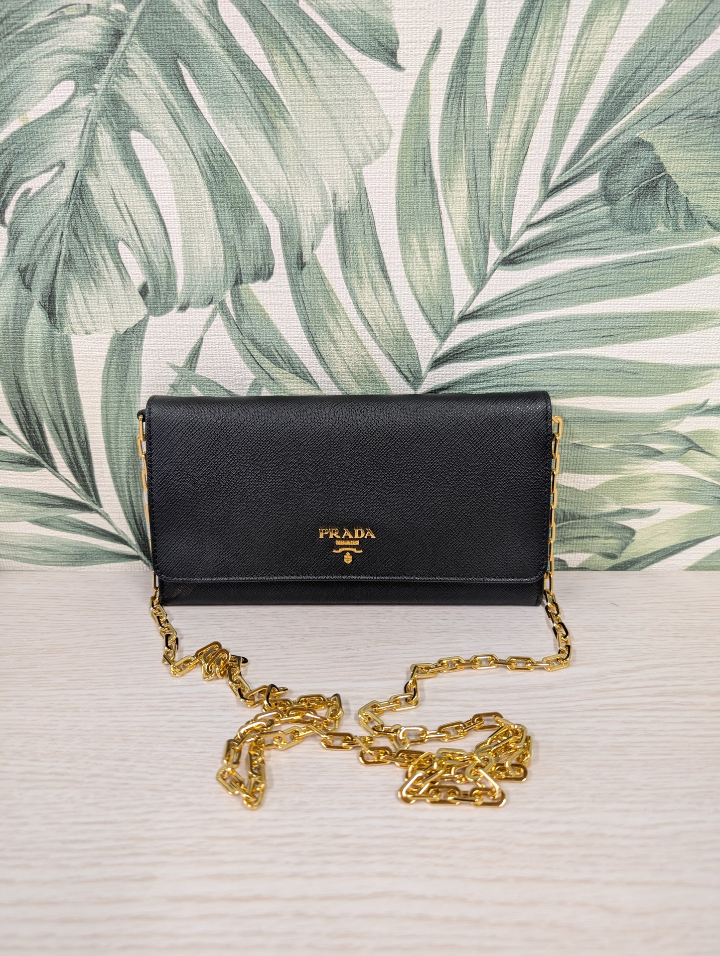 Saffiano Walleton Chain