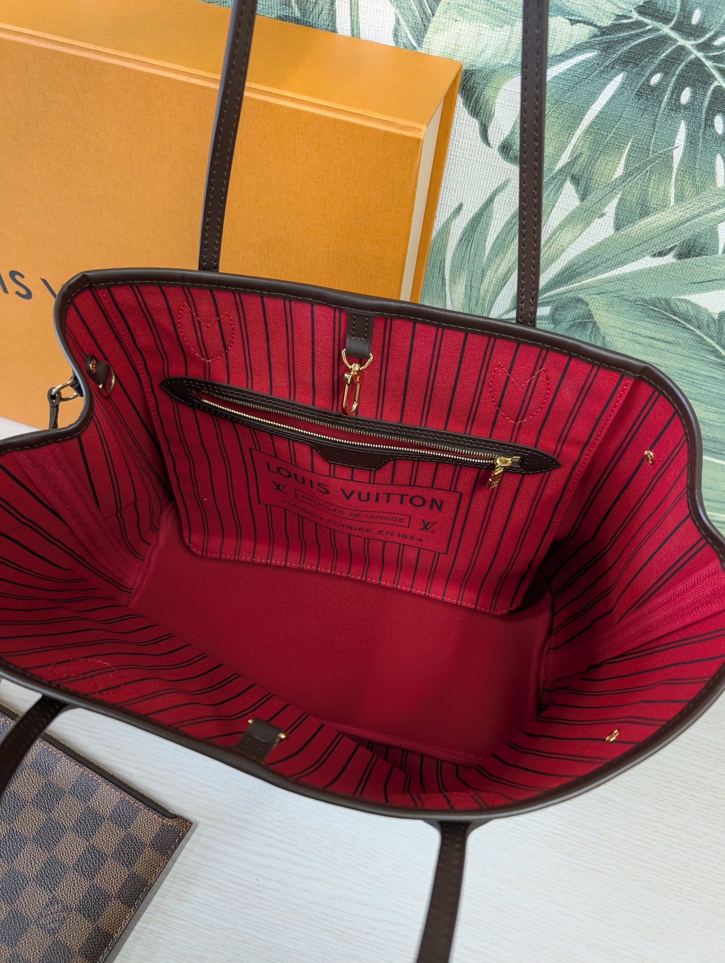 Neverfull Damier Ebene MM