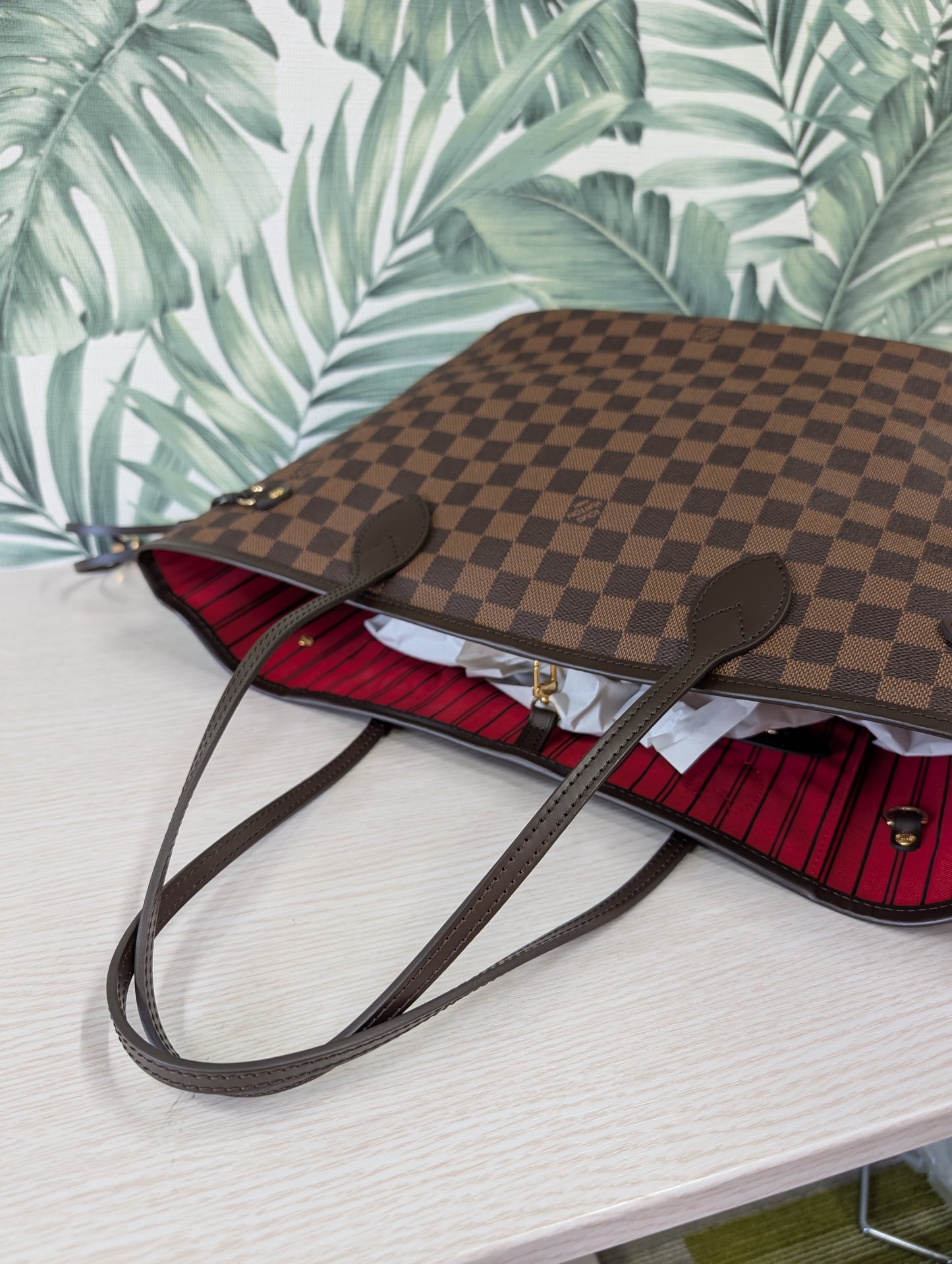 Neverfull Damier Ebene MM
