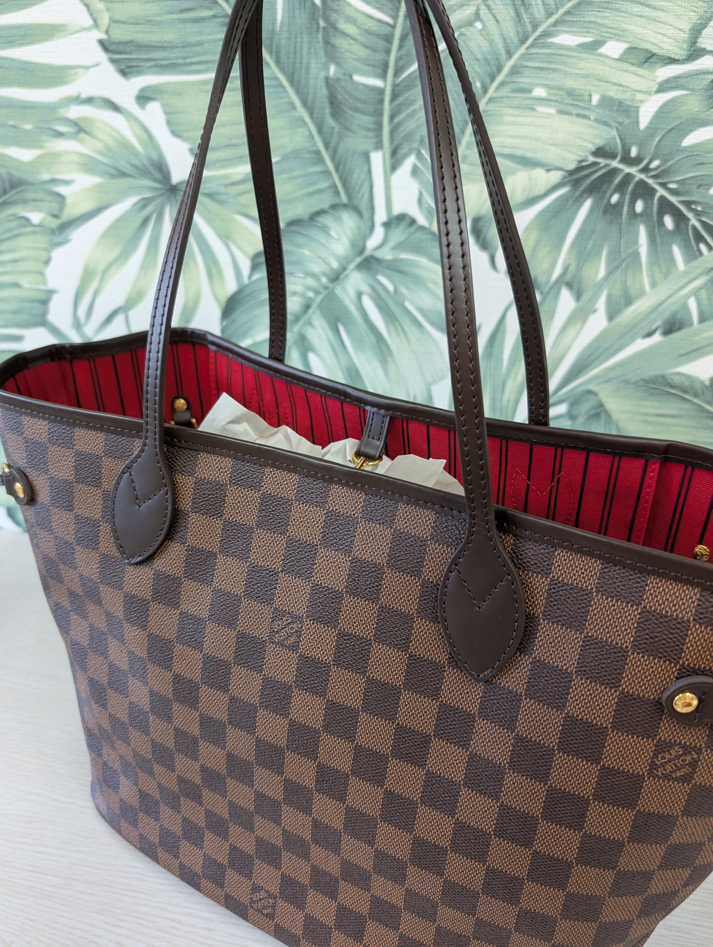 Neverfull Damier Ebene MM