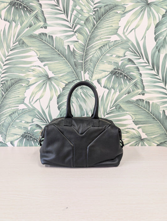 Easy Leather Y Ligne Boston Bag