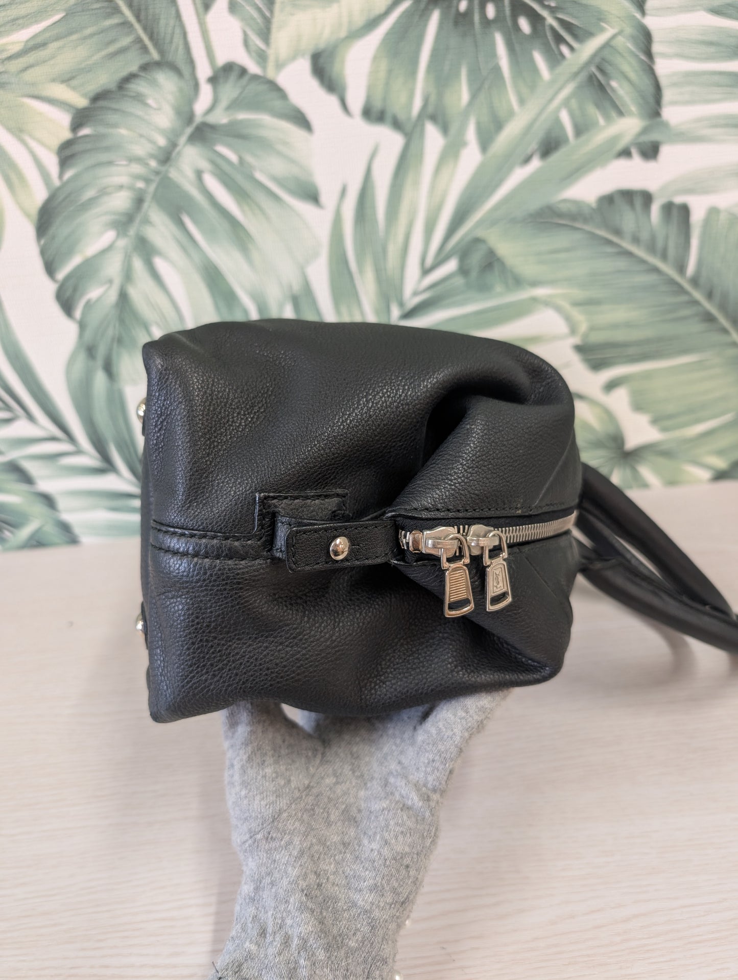 Easy Leather Y Ligne Boston Bag