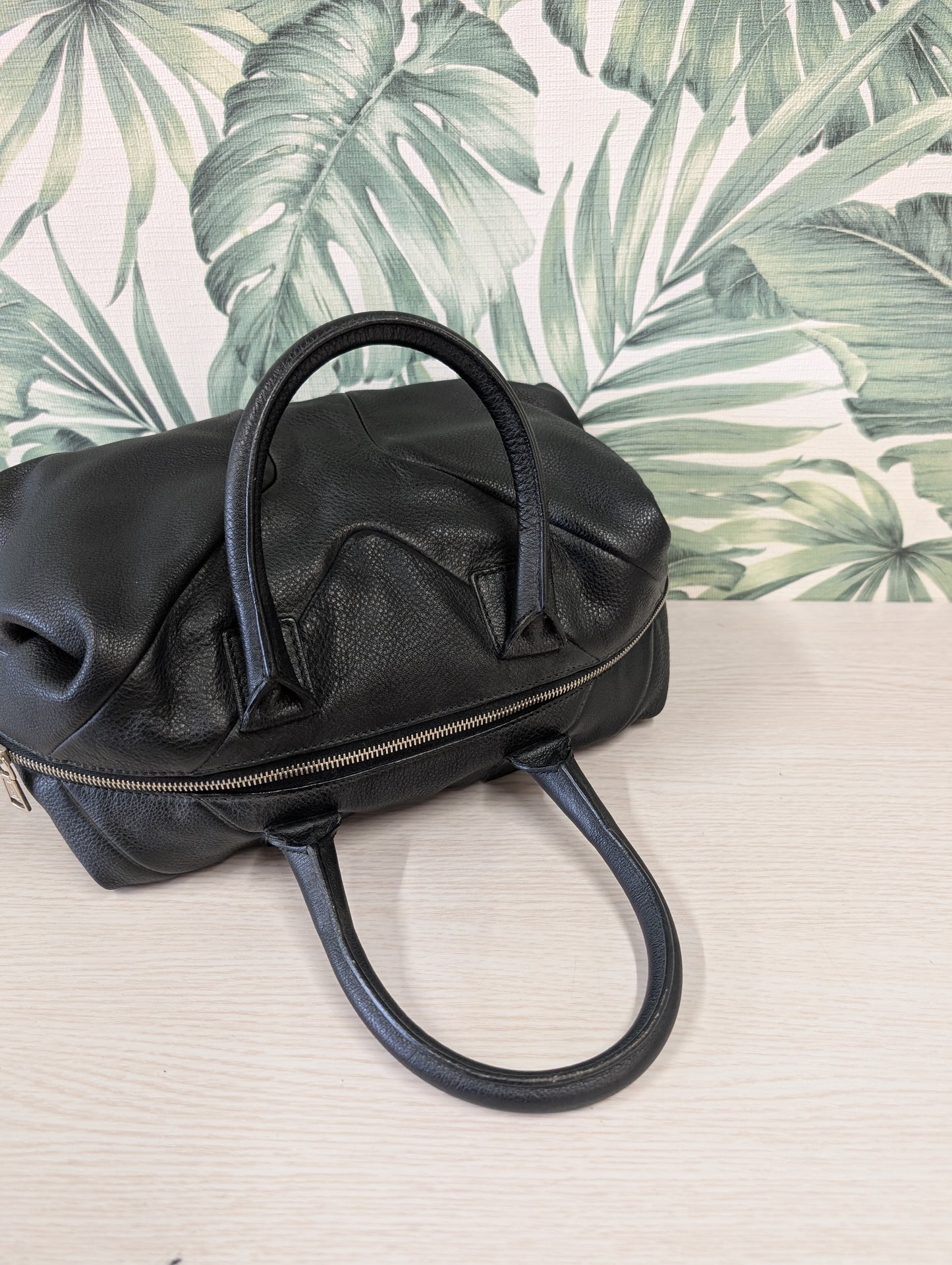 Easy Leather Y Ligne Boston Bag