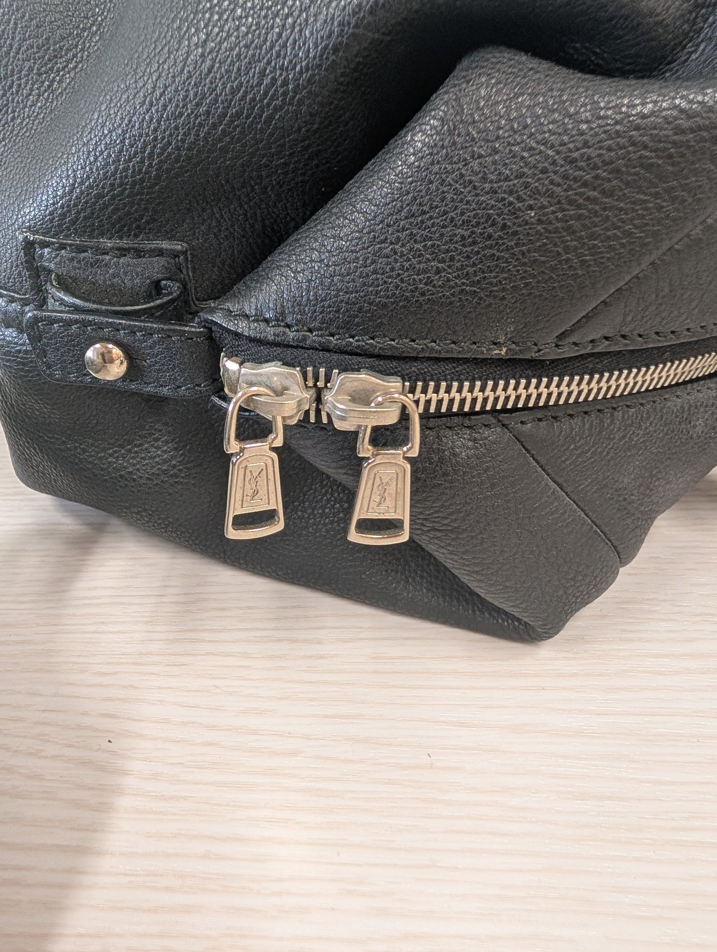 Easy Leather Y Ligne Boston Bag