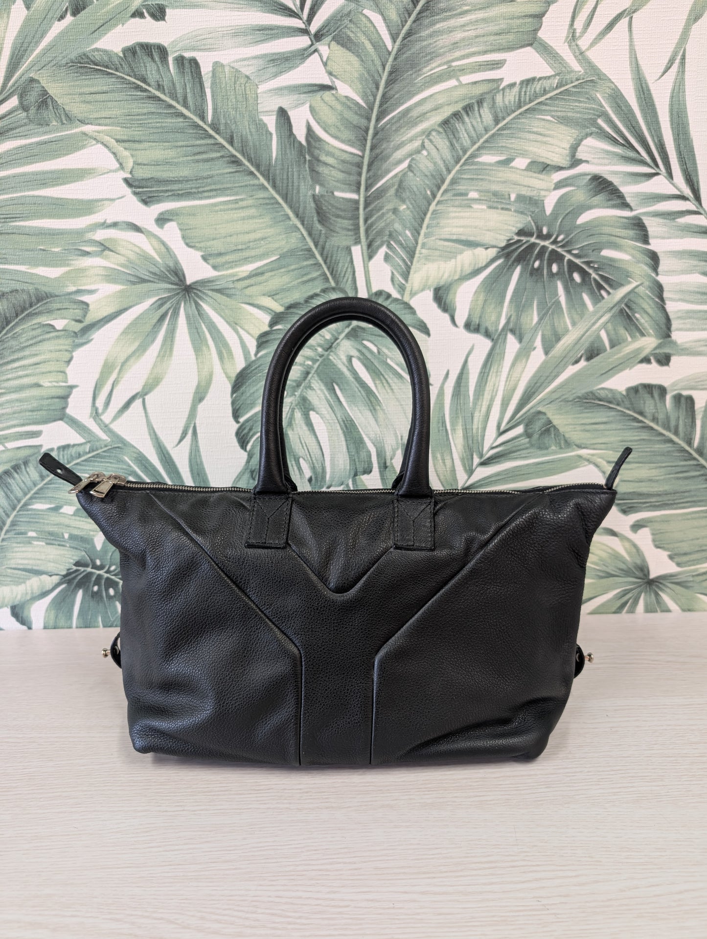 Easy Leather Y Ligne Boston Bag
