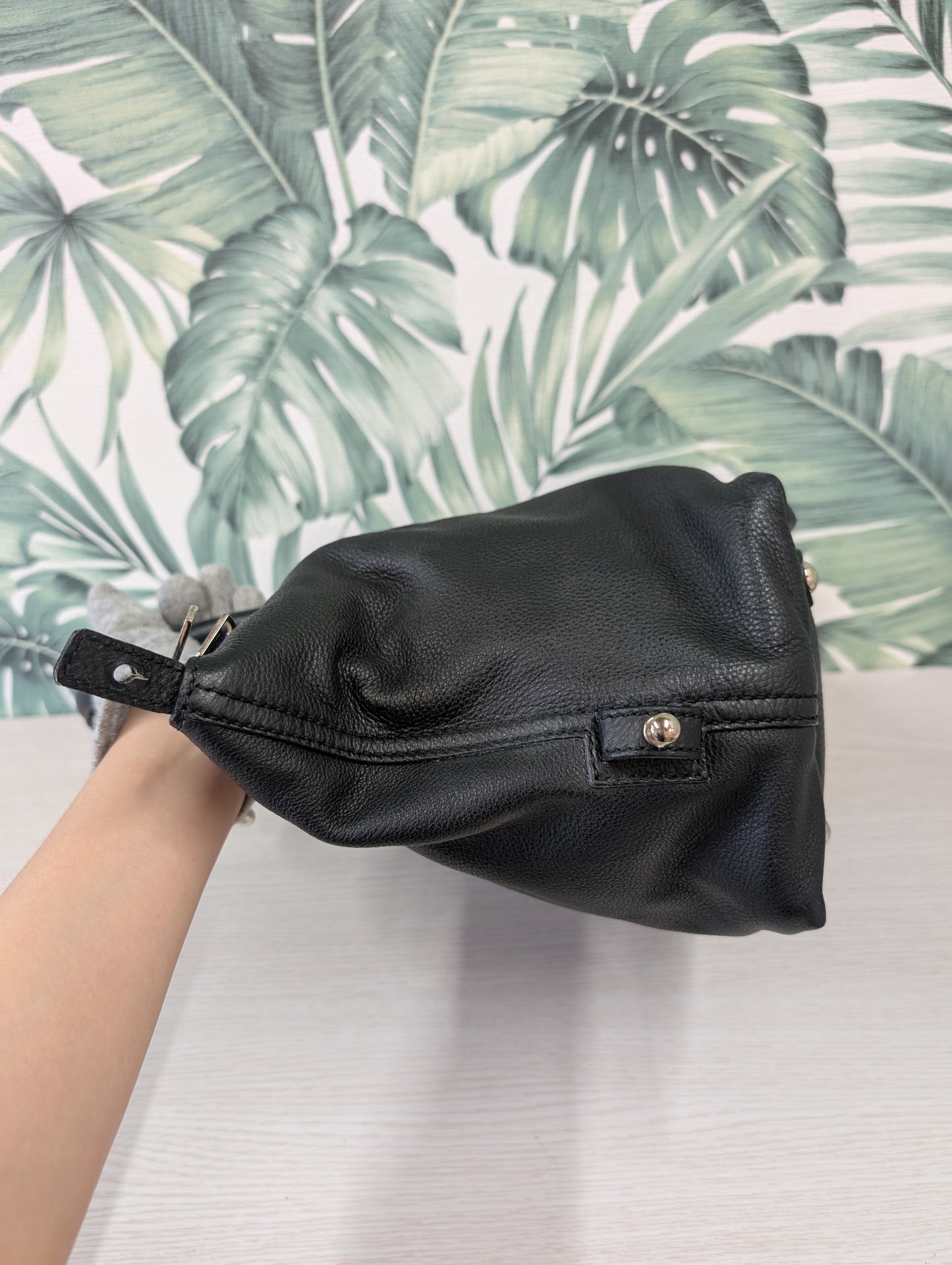 Easy Leather Y Ligne Boston Bag