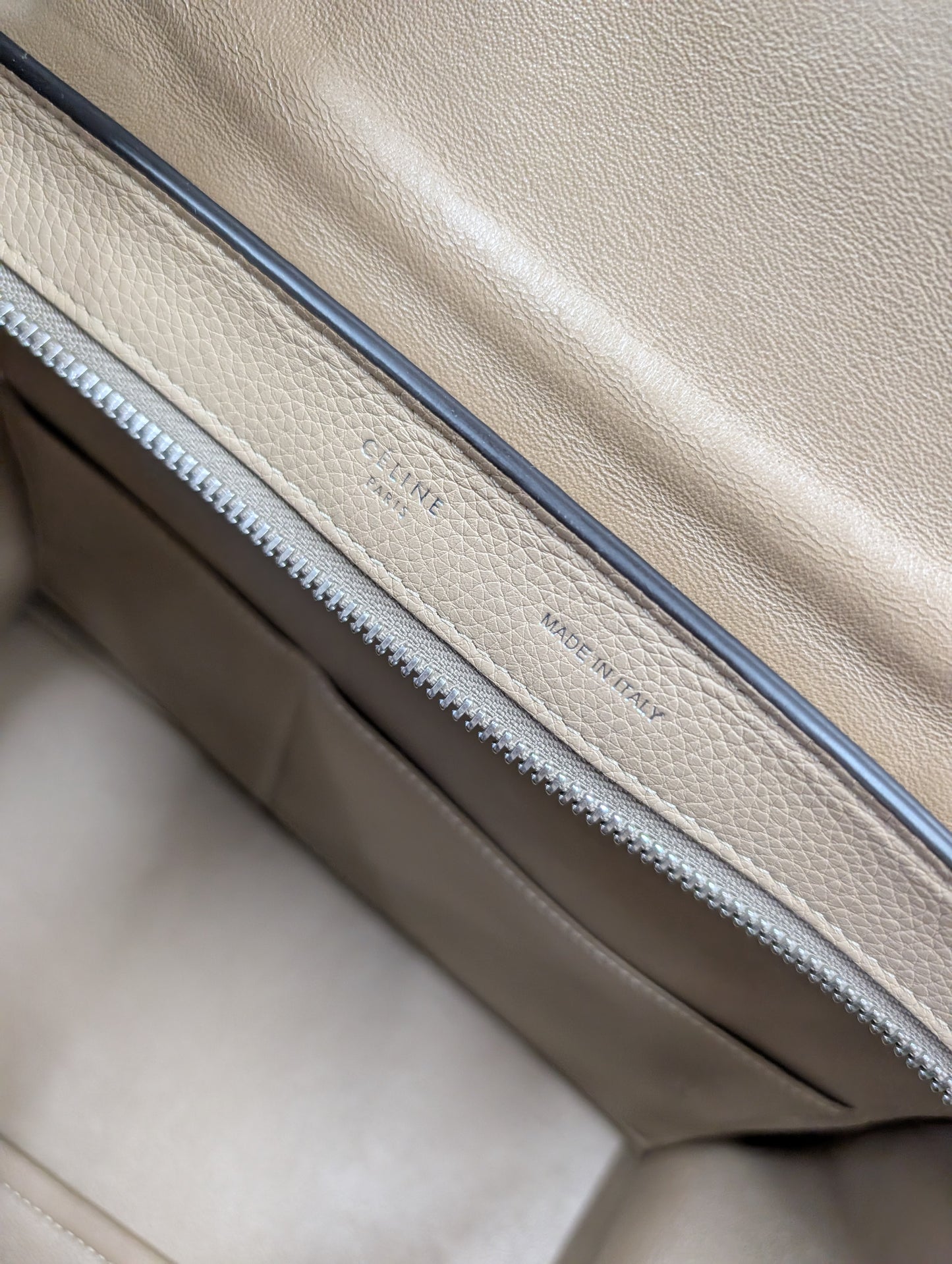 Drummed Leather Trapeze Small