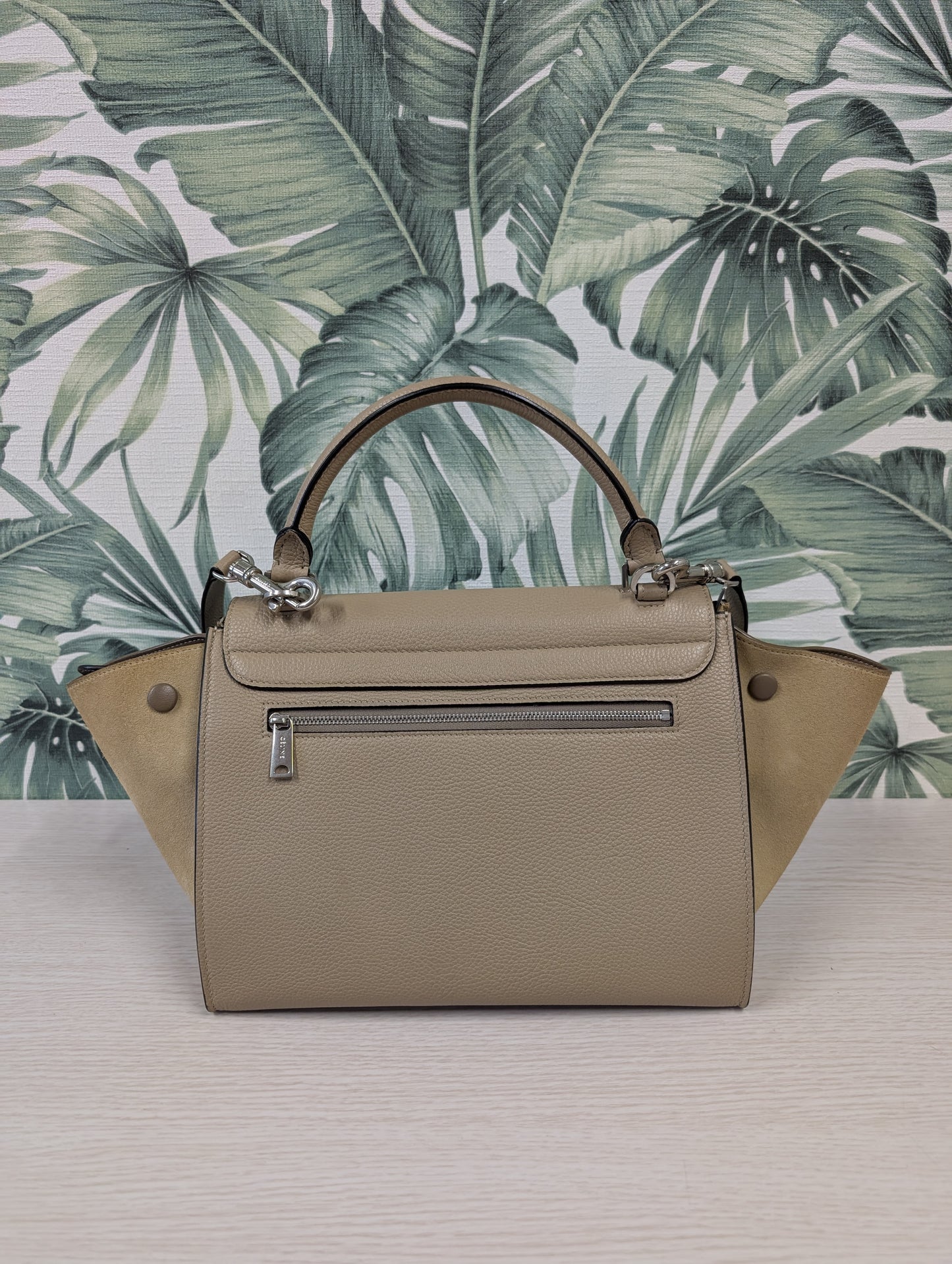 Drummed Leather Trapeze Small