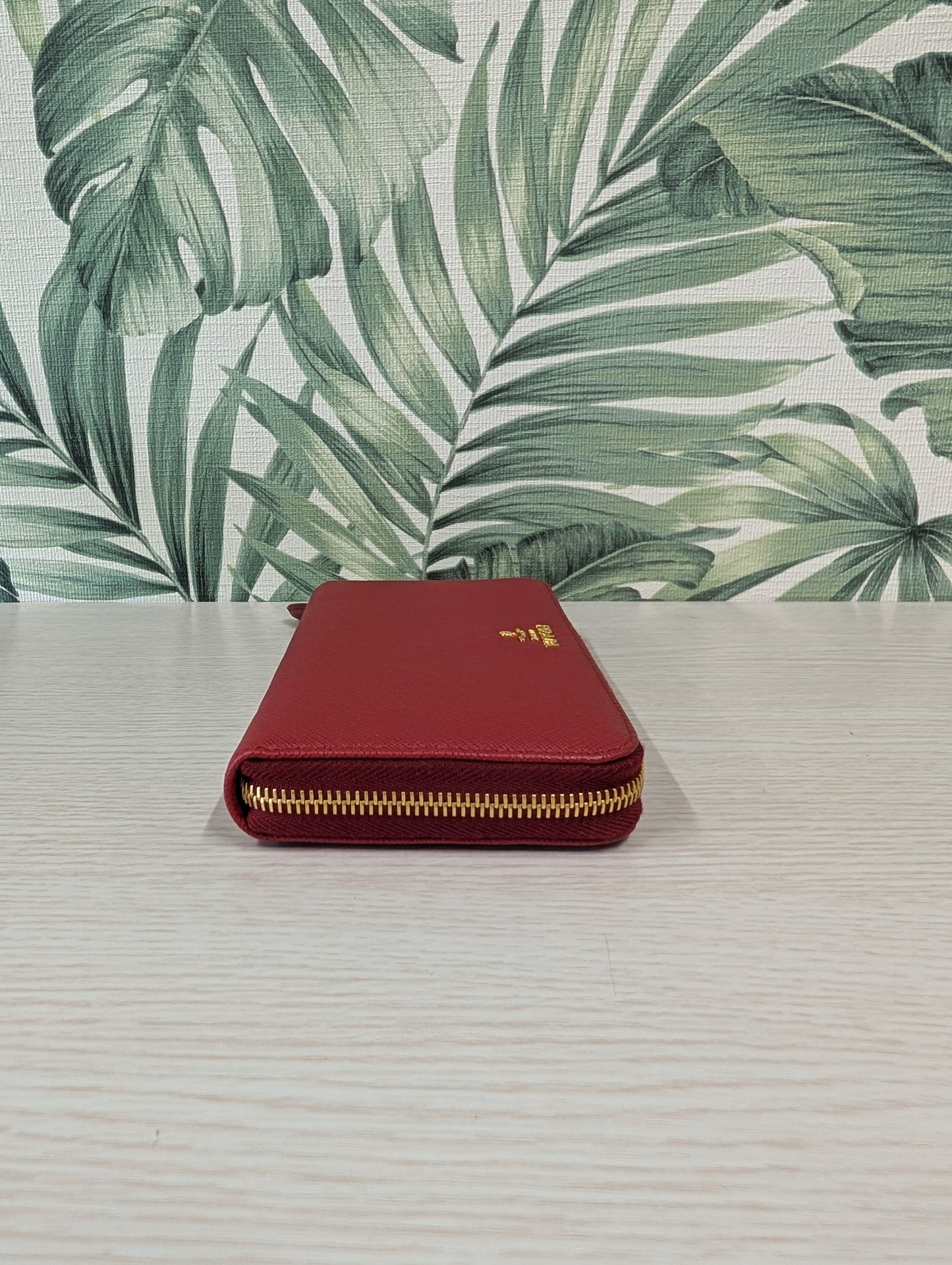 Saffiano Leather Continental Long Wallet