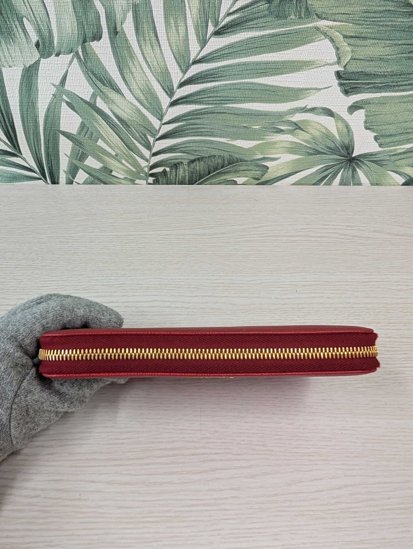 Saffiano Leather Continental Long Wallet