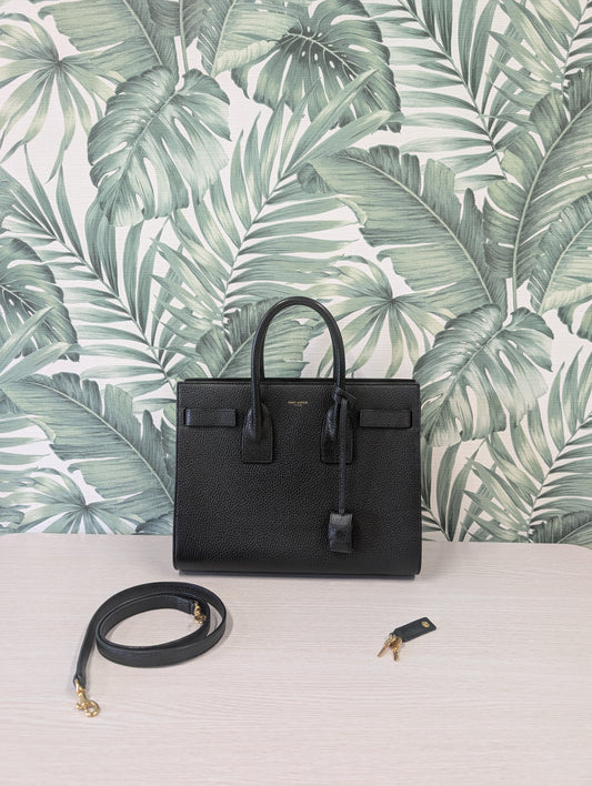 Sac De Jour Grained Leather Small