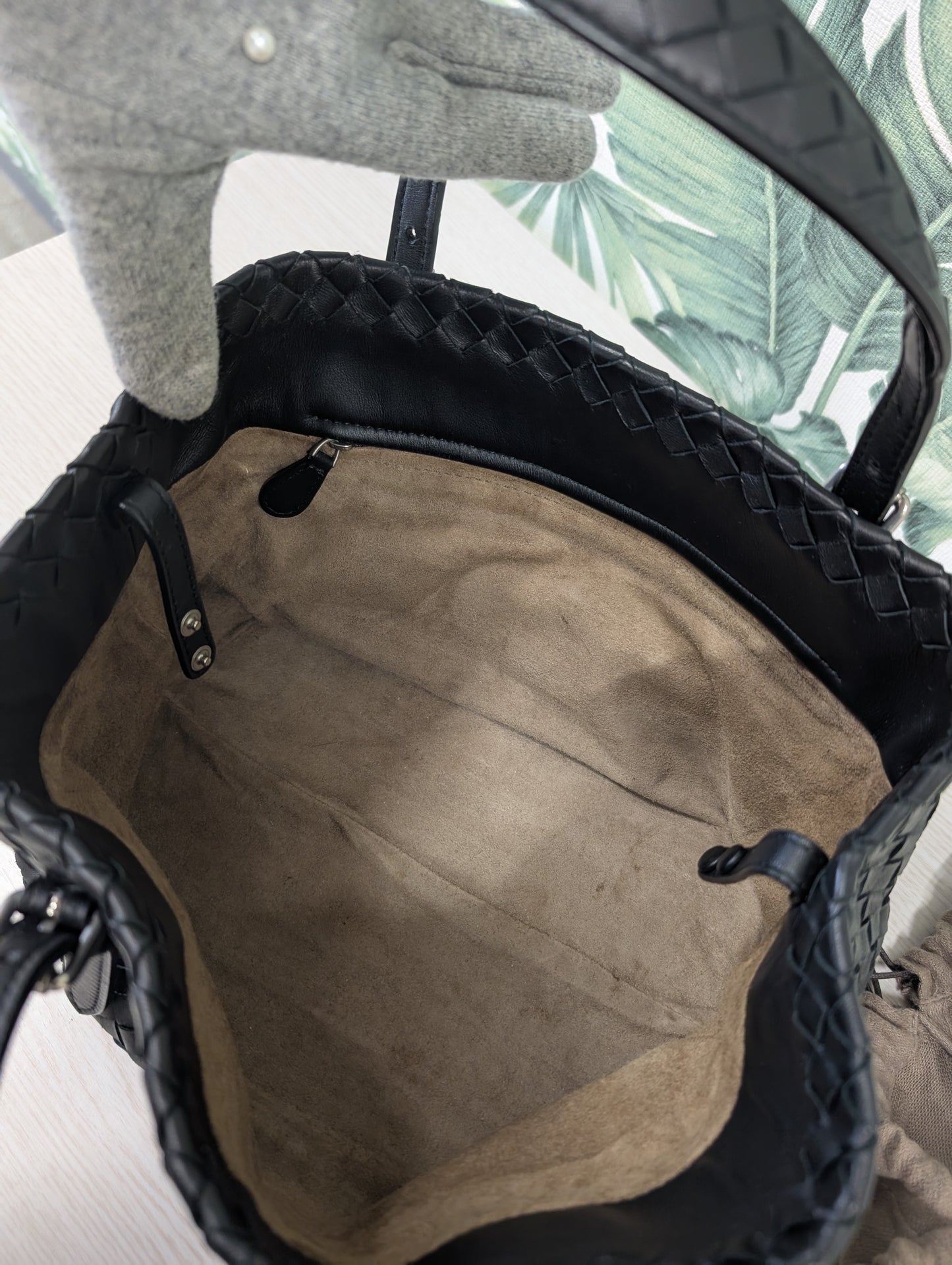 Intrecciato Cesta Tote Bag Small